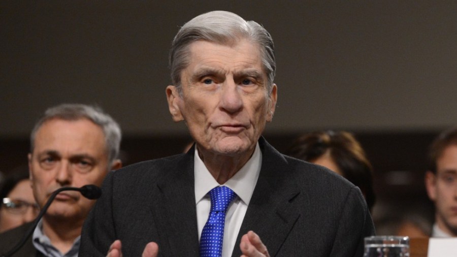 Former Sen. John Warner