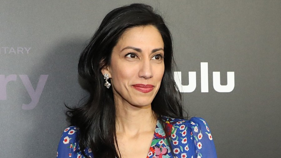 Huma Abedin attends the New York premiere of Hulu's documentary "Hillary" in 2020