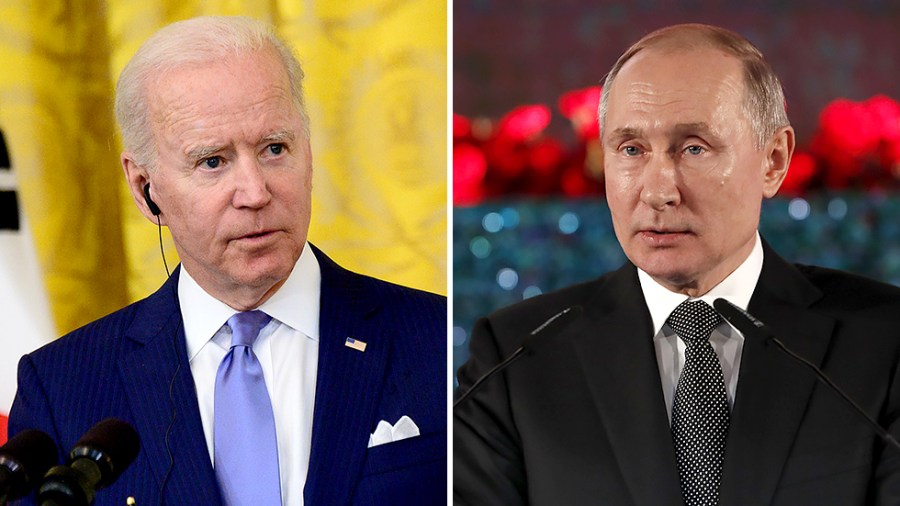 President Biden and Russian President Vladimir Putin