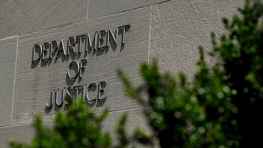 The Department of Justice in Washington, D.C., is seen on June 18