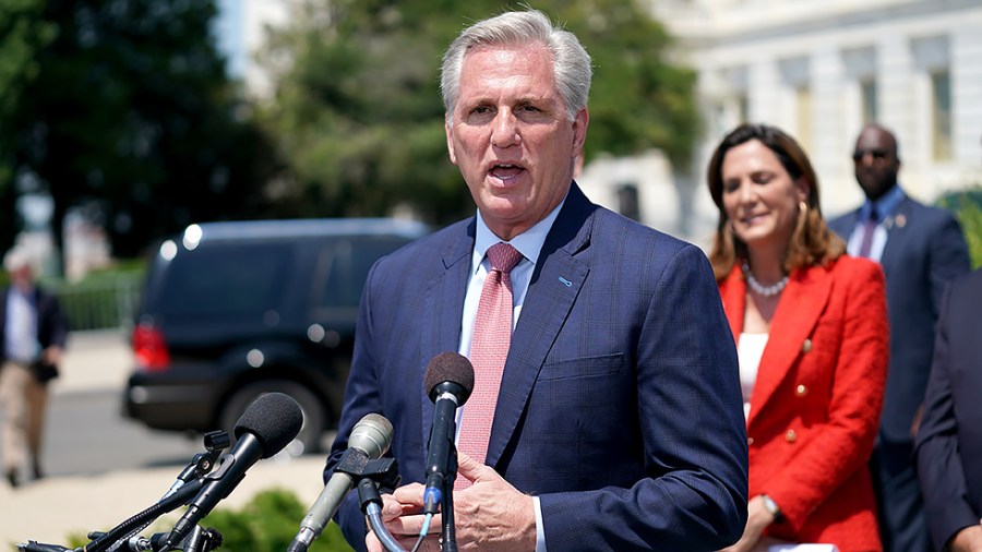 Minority Leader Kevin McCarthy (R-Calif.)