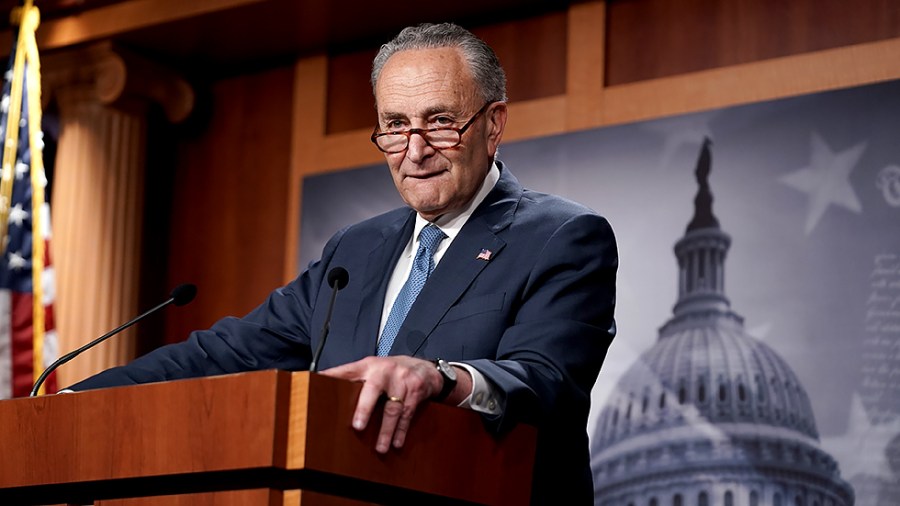 Majority Leader Charles Schumer (D-N.Y.)