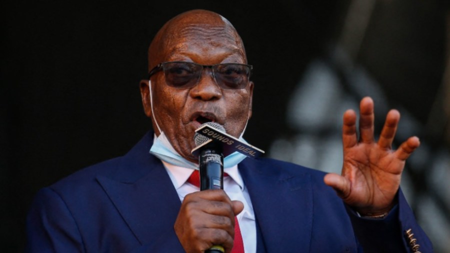 Ex-South African President Jacob Zuma