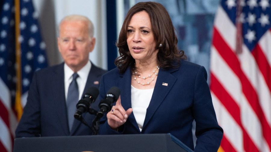 Vice President Harris speaks about the child tax credit