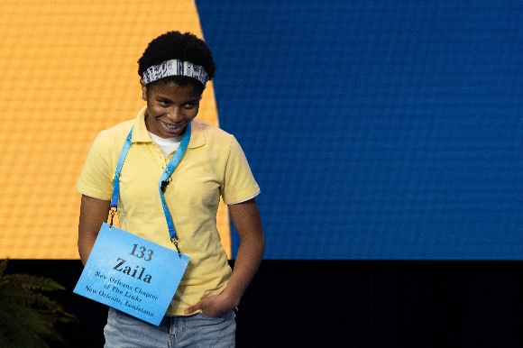 Zaila Avant-garde competes in the Scripps National Spelling Bee finals