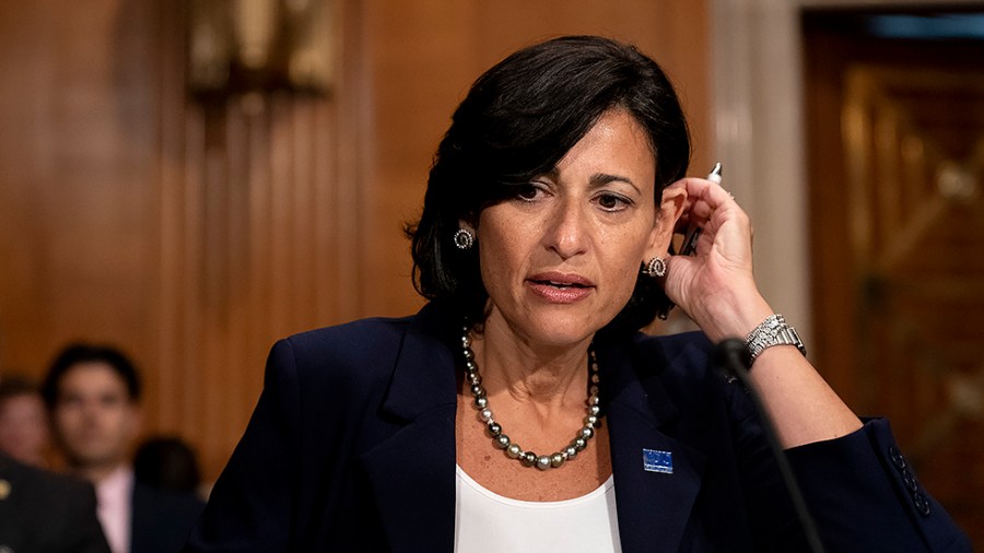 Rochelle Walensky, Director of the Centers for Disease Control and Prevention, arrives to a Senate Health, Education, Labor, and Pensions Committee hearing on Tuesday, July 20, 2021.