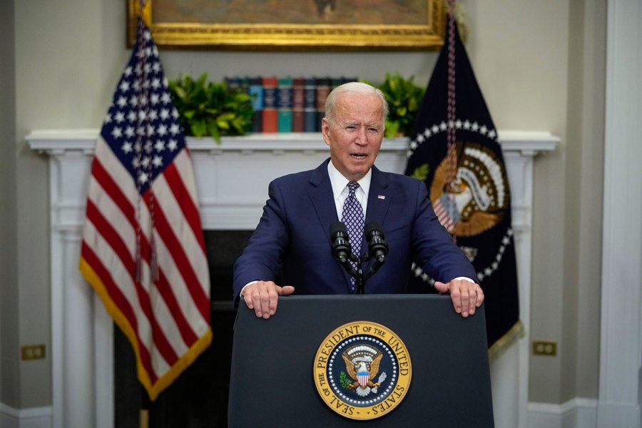 President Biden speaks about the evacuations in Afghanistan