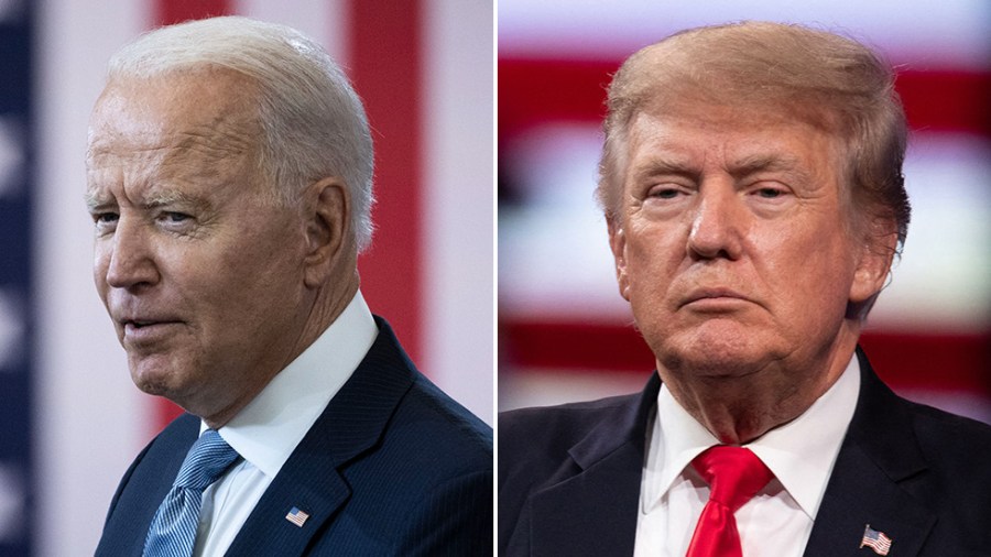 Joe Biden and Donald Trump