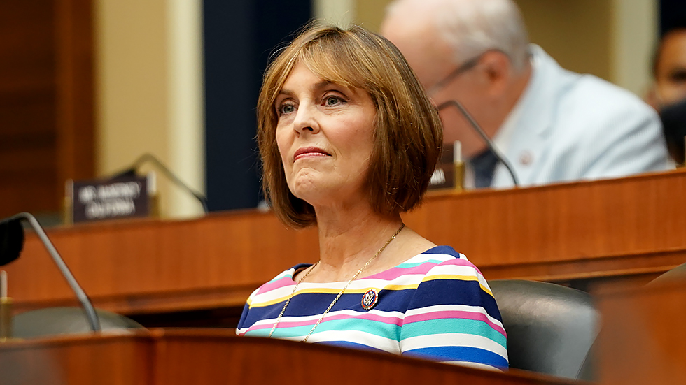 Rep. K Castor (D-Fla.) is seen at a House Energy and Commerce Committee oversight hearing of the Federal Energy Regulatory Commission on Tuesday, July 27, 2021. 