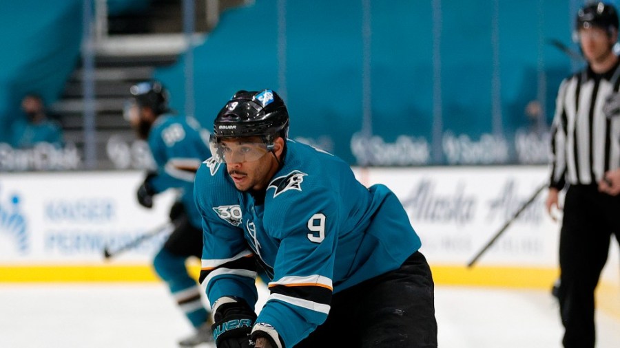 NHL player Evander Kane