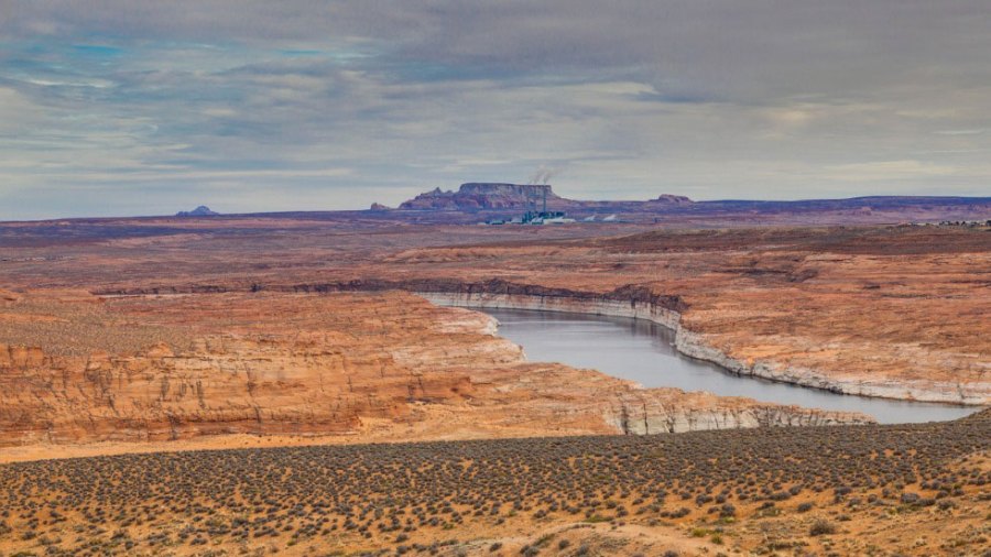 Wahwaep overlook on the Colorado River