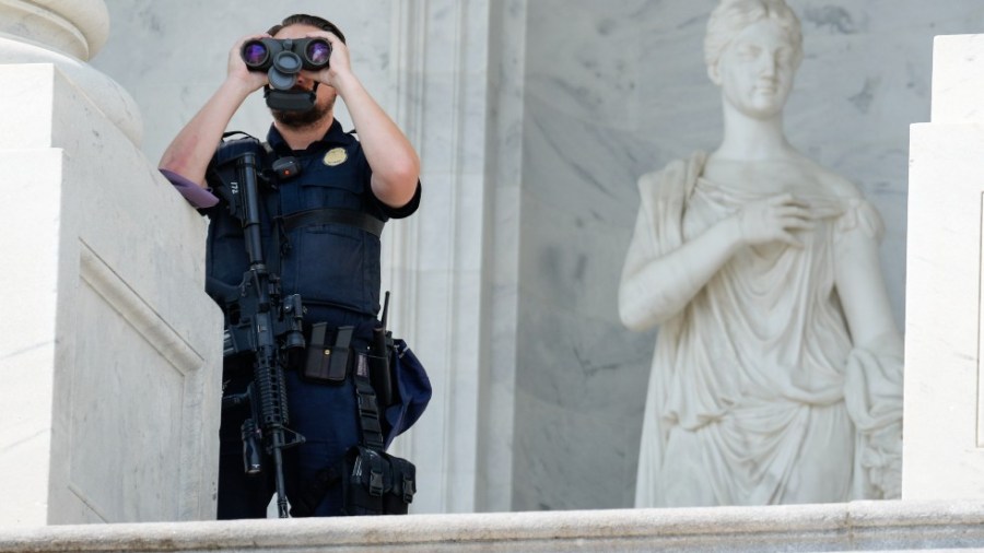 Capitol security ahead of J6 rally