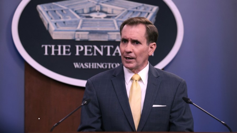 Pentagon press secretary John Kirby