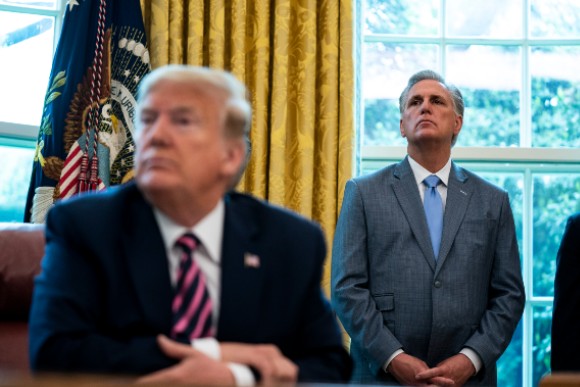 McCarthy with Trump