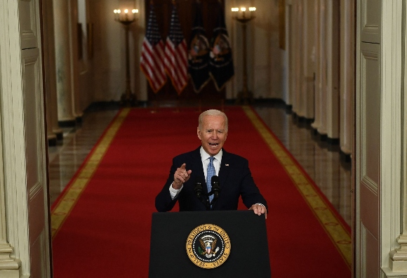 President Biden discusses the end of the Afghanistan War