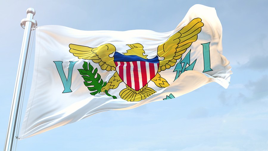 Flag for the U.S. Virgin Islands