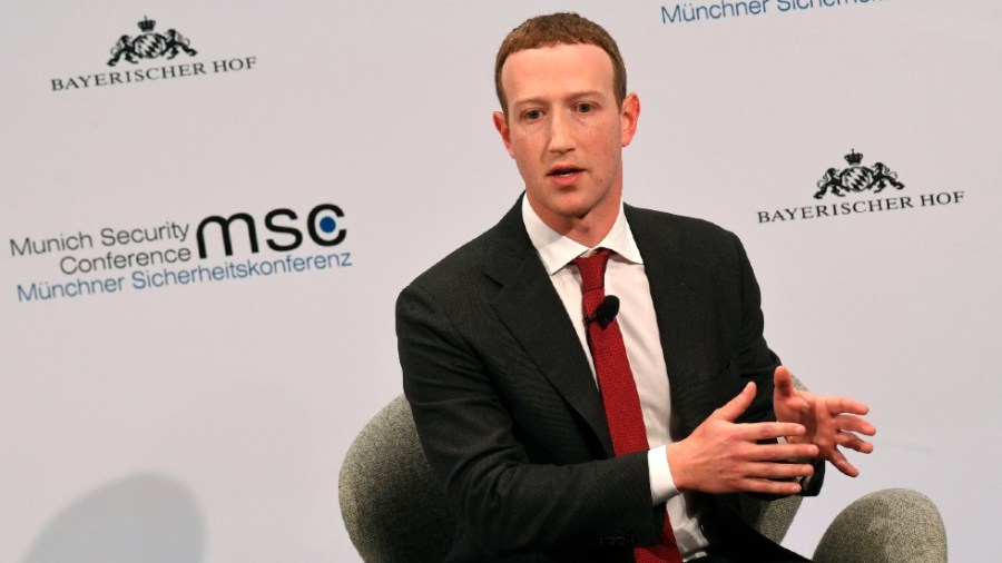 Facebook CEO Mark Zuckerberg