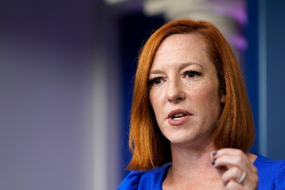 White House press secretary Jen Psaki 