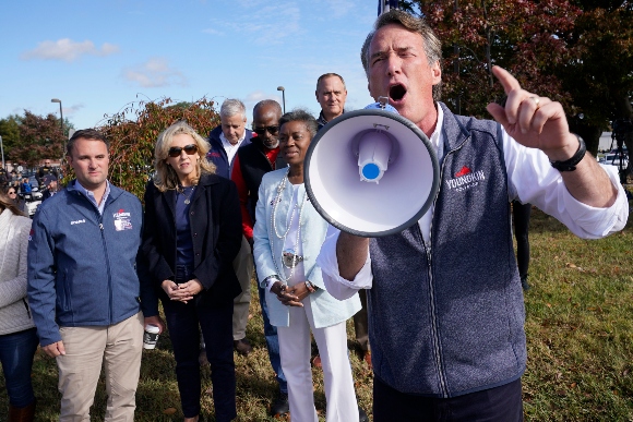 Republican gubernatorial candidate Glenn Youngkin