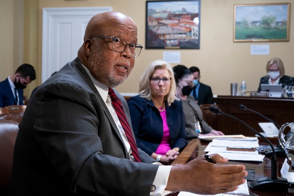 Chairman Bennie Thompson, D-Miss., and Vice Chair Liz Cheney, R-Wyo., of the House panel investigating the Jan. 6 U.S. Capitol insurrection