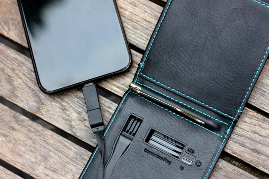 Stay charged anytime with this power wallet and pay half the price