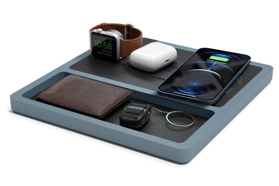 Power your phone, smartwatch, and more at the same time with this stylish wireless charging station