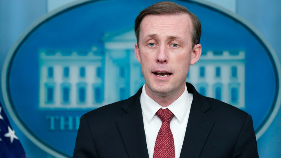 White House national security adviser Jake Sullivan gives an update about Ukraine