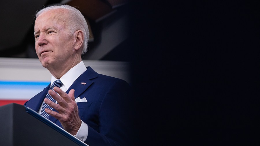 President Biden makes an announcement of new requirements under the Made in America plan at the White House in Washington, D.C., on Friday, March 4, 2022.