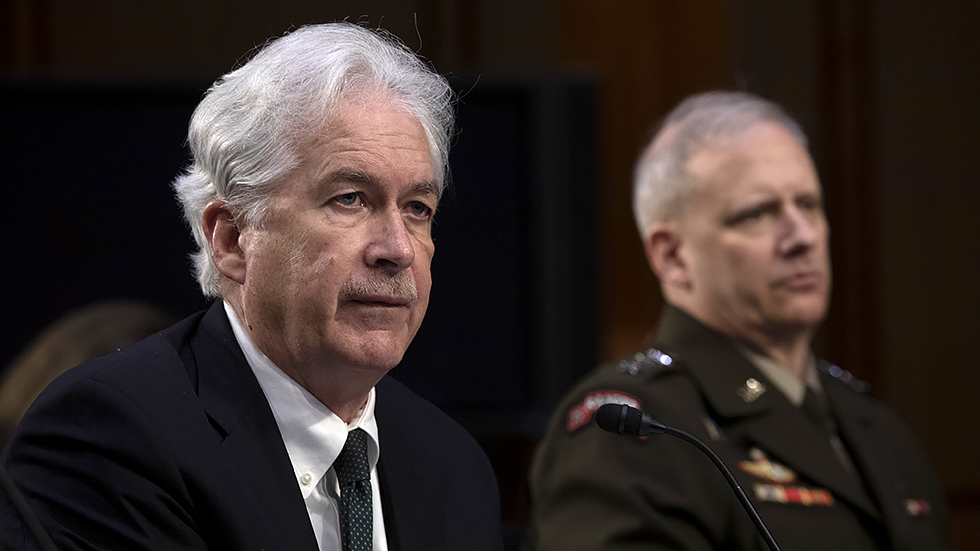 W Burns, Director of the Central Intelligence Agency, speaks to the Senate Intelligence Committee during a hearing examining worldwide threats on Thursday, March 10, 2022.