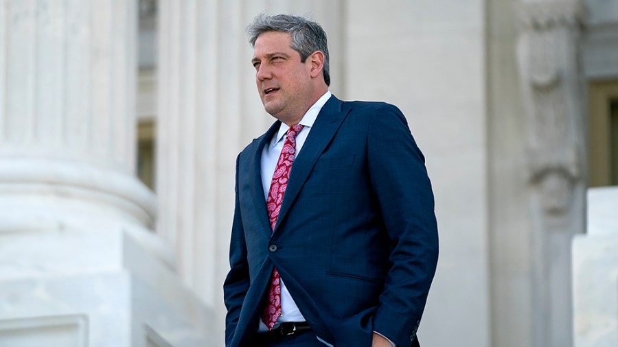 Rep. Tim Ryan (D-Ohio) leaves the House Chamber following the last votes of the week on Thursday, April 28, 2022.