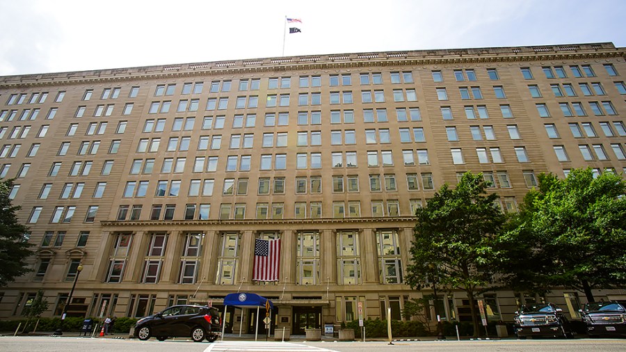 The Department of Veterans of Affairs is seen in Washington, D.C., on Thursday, June 3, 2021.