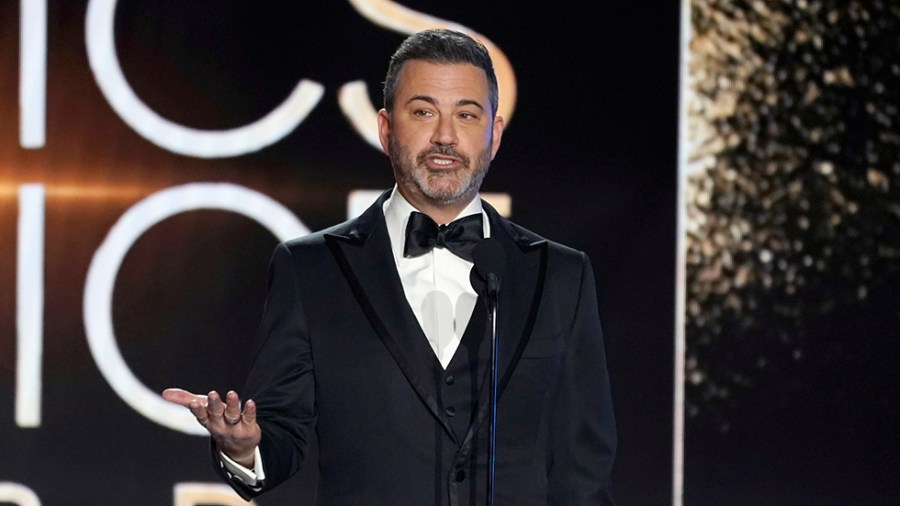 Jimmy Kimmel presents the lifetime achievement award at the 27th annual Critics Choice Awards