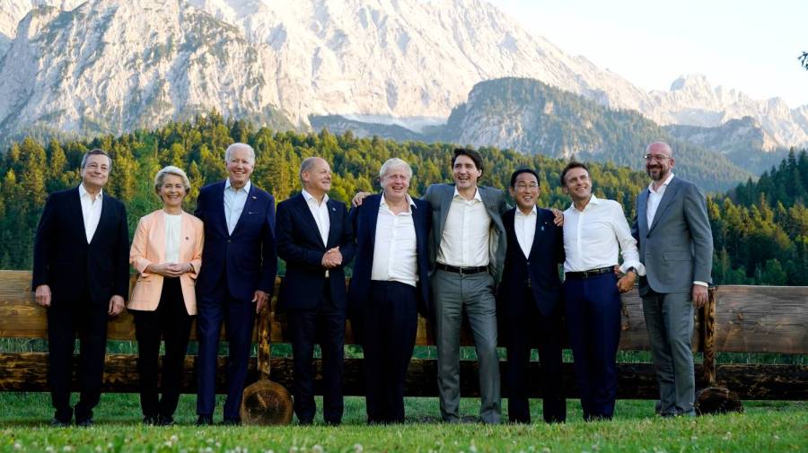 G7 leaders