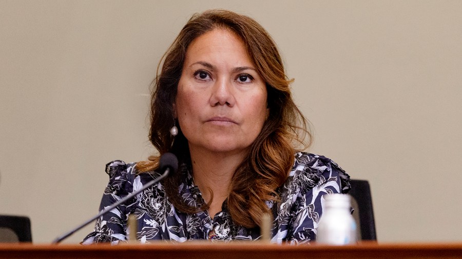 Veronica Escobar (D-Texas) at a House Select Committee on the Climate Crisis hearing entitled 'State Perspectives on Cutting Methane Pollution' on Tuesday, June 14, 2022.