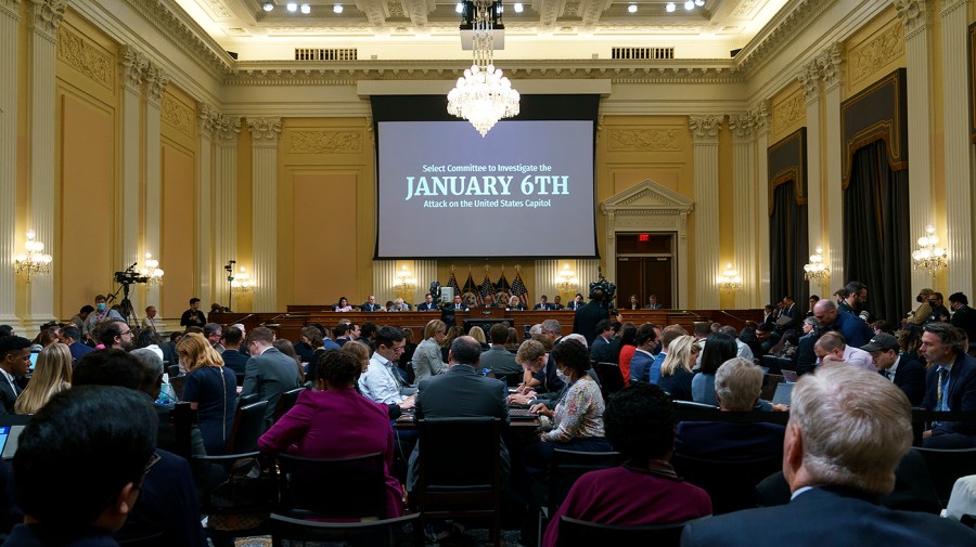 The Jan. 6 House Select Committee holds hearing on Thursday, June 16, 2022 focusing on the involvement of former Vice President Pence and his staff on Jan. 6.