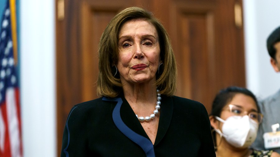 Speaker Nancy Pelosi (D-Calif.) is seen during a press event on Wednesday, June 15, 2022 to mark the tenth anniversary of the Deferred Action for Childhood Arrivals program.