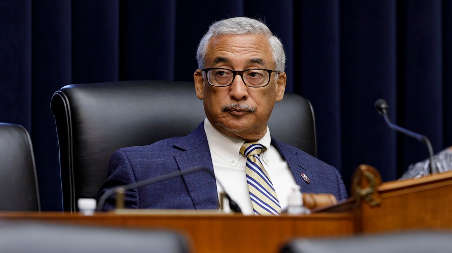 Then-Chairman Bobby Scott (D-Va.) at a House Education and Labor Committee hearing examining the policies and priorities of the Department of Labor on Tuesday, June 14, 2022.