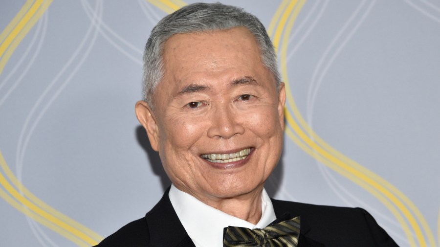 George Takei arrives at the 75th annual Tony Awards at Radio City Music Hall in New York.