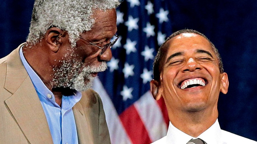 obama bill russell