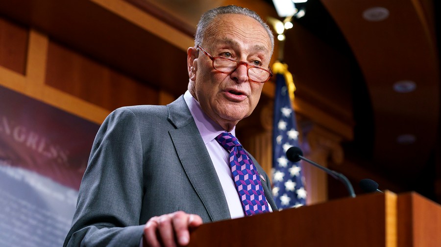 Majority Leader Charles Schumer (D-N.Y.)