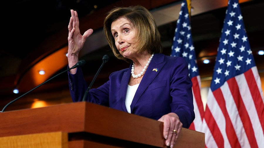 Speaker Nancy Pelosi (D-Calif.)