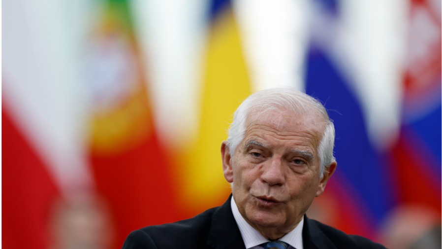 European Union foreign policy chief Josep Borrell speaks during a commission on Russia's escalation of its war of aggression against Ukraine, at the European Parliament, Wednesday, Oct. 5, 2022, in Strasbourg, eastern France.