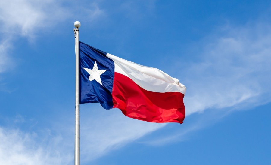 Texas flag.