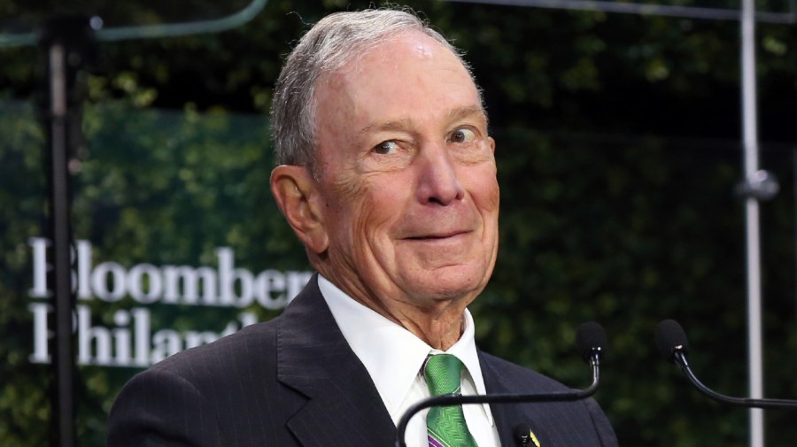 Former New York Mayor Michael Bloomberg