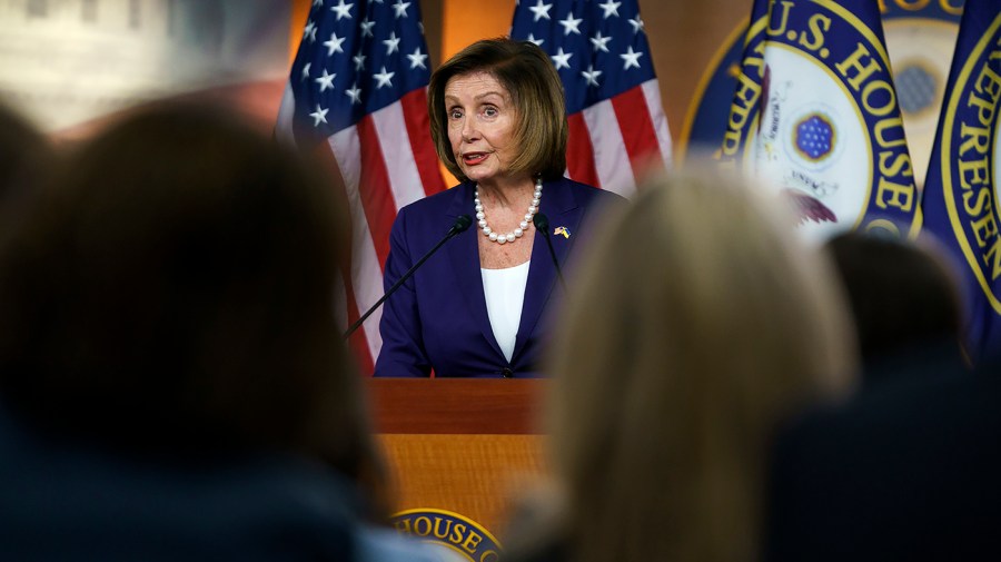 Speaker Nancy Pelosi (D-Calif.)