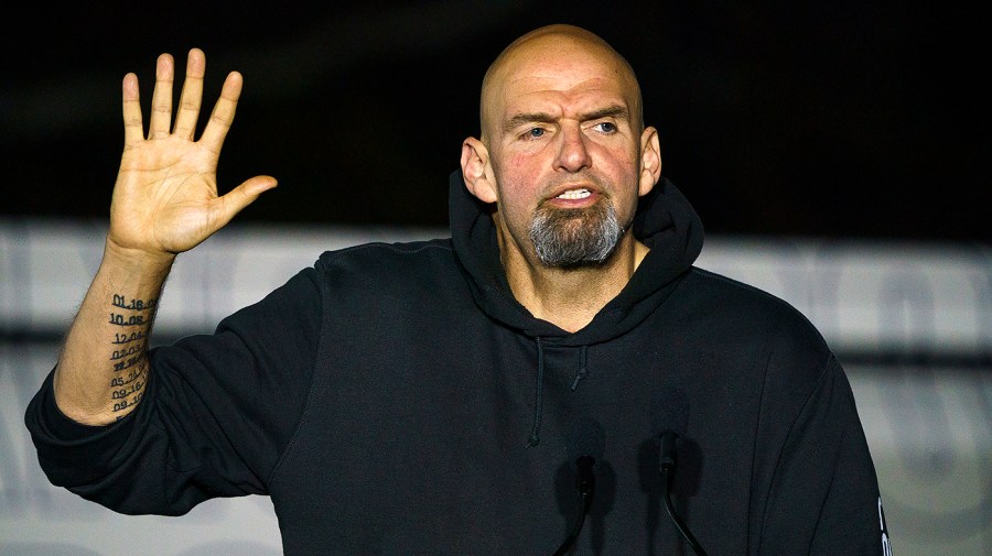 Pennsylvania Democratic candidate for Senate John Fetterman