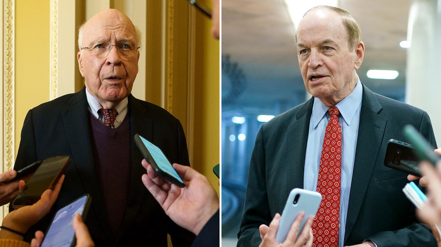 Sens. Patrick Leahy (D-Vt.) and Richard Shelby (R-Ala.)