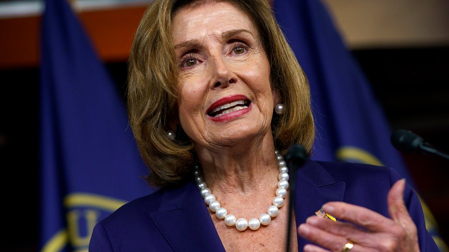 Speaker Nancy Pelosi (D-Calif.)