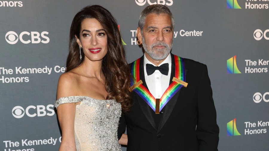 Amal Clooney and George Clooney