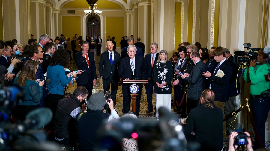 Minority Leader Mitch McConnell (R-Ky.)